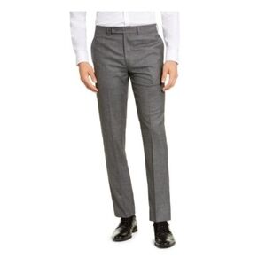 Calvin Klein Men's Gray Suit Trousers